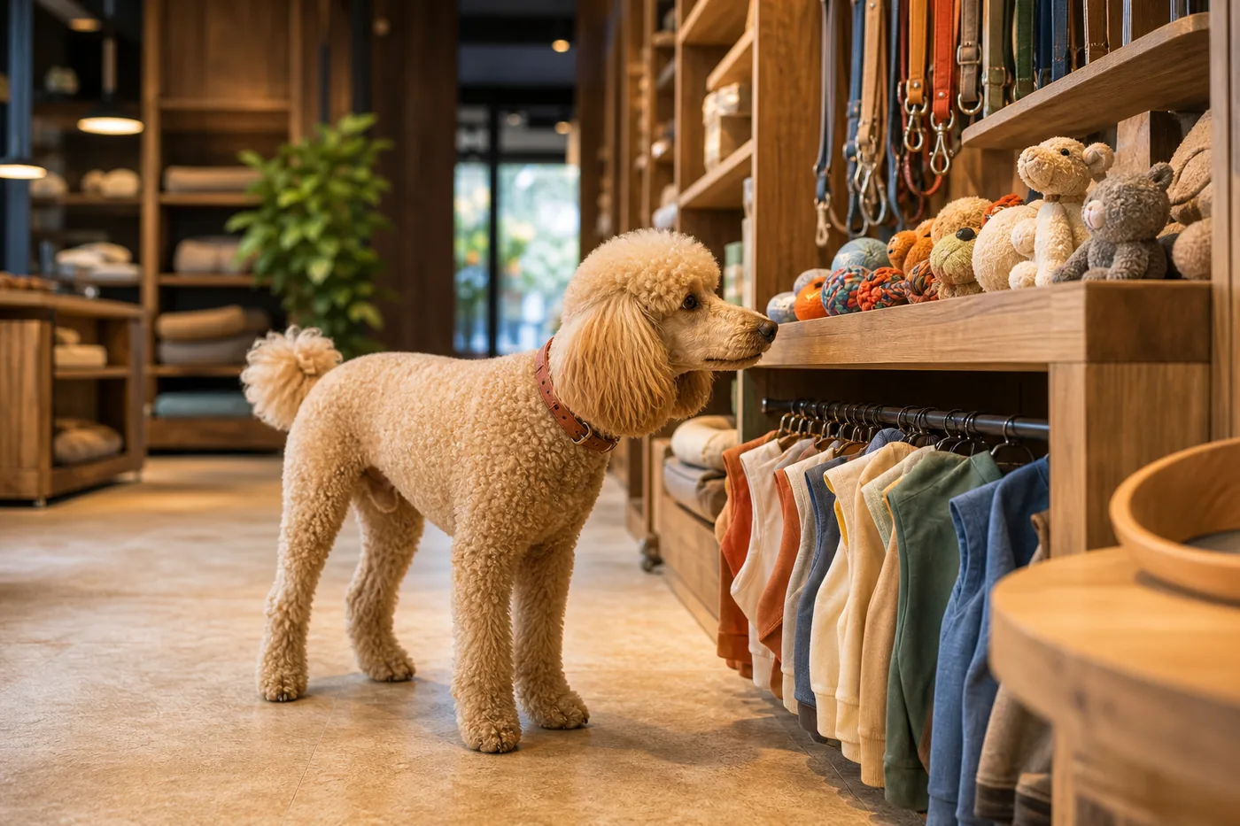 セレクトショップの店内